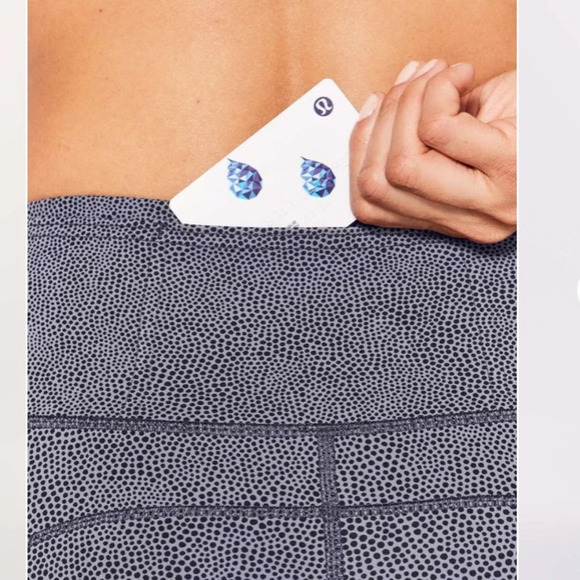 Lululemon Fast & Free 7/8 Tight II *Nulux 25" Dusky Lavender Black 21118 - Picture 7 of 16